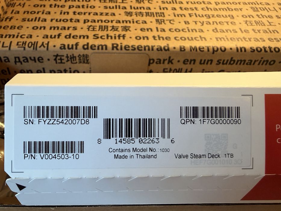 Steam Deck OLED 1TB SSD – Ca Nou, Baterie 100%, Stare Impecabilă