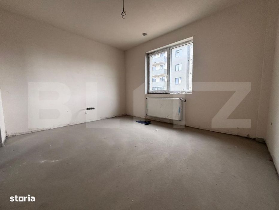 Apartament 3 camere, 2 bai, 64 mp, parcare, intermediar, zona Terra