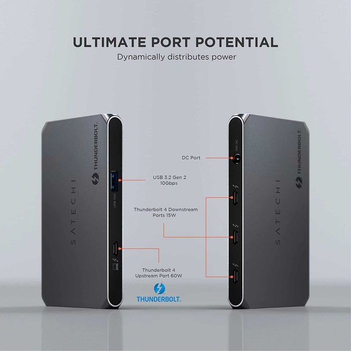 SATECHI Thunderbolt 4 Slim Hub Pro - EU