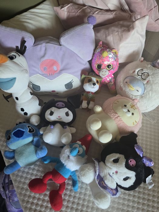 Олав, Стич,Пес патрул,Minico,Kuromi и др.