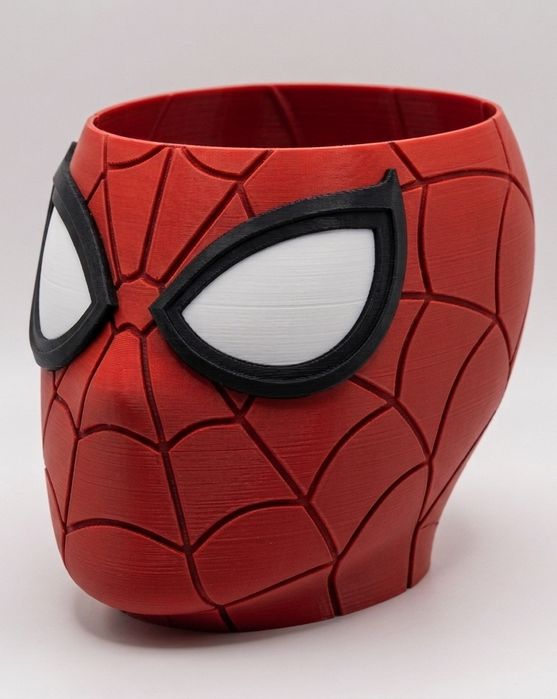 3D Принтирана Кофа за Пуканки Спайдърмен (Spider-Man)