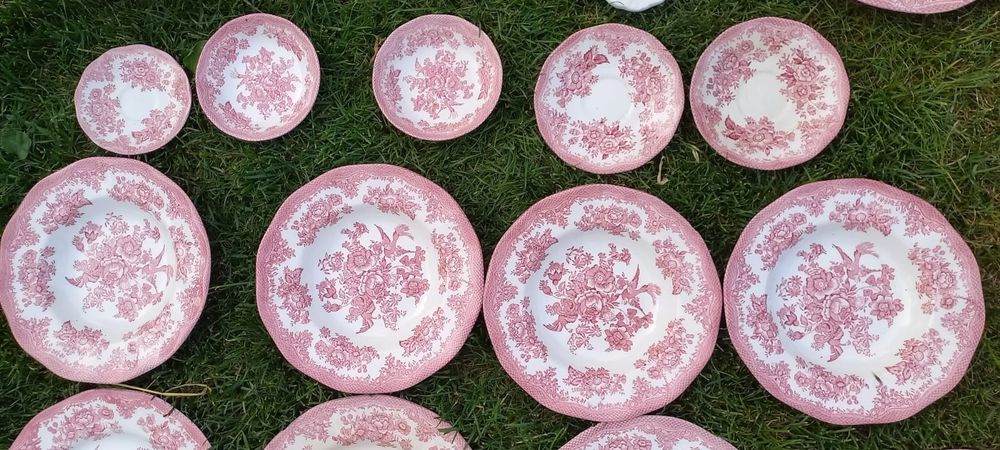 Serviciu de masa cafea portelan englezesc original Unicorn Tableware