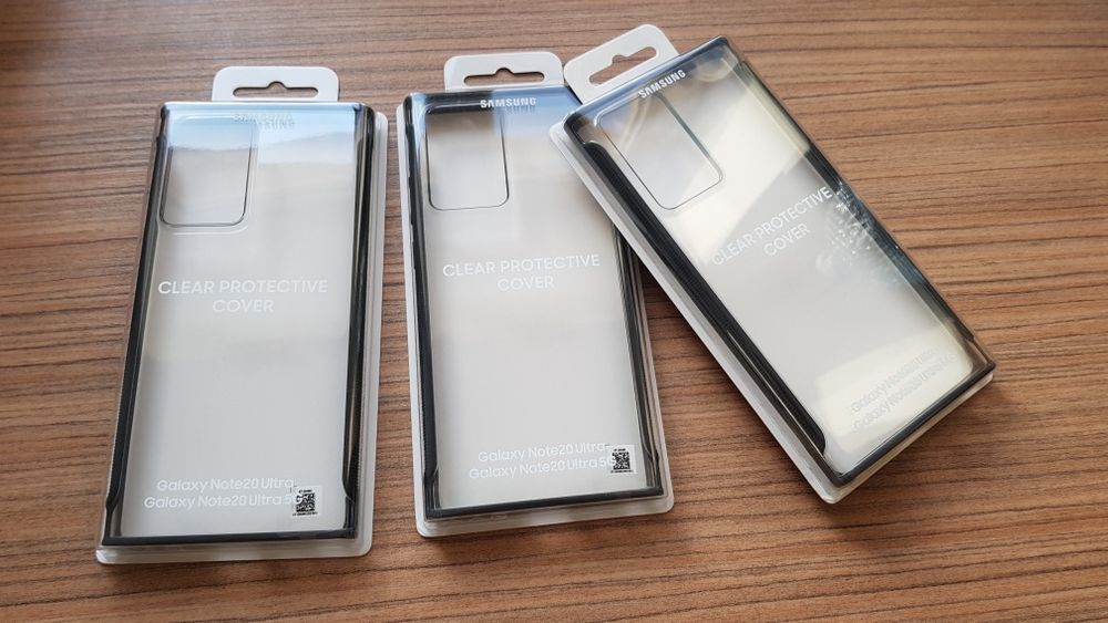 Husa Originala CLEAR PROTECTIVE Samsung Galaxy Note 20 ULTRA Noua!slim