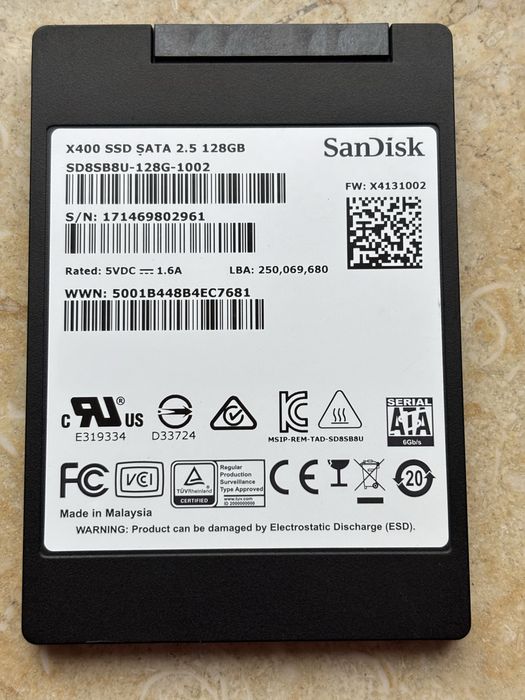 Sandiak sata 2,5 128gb