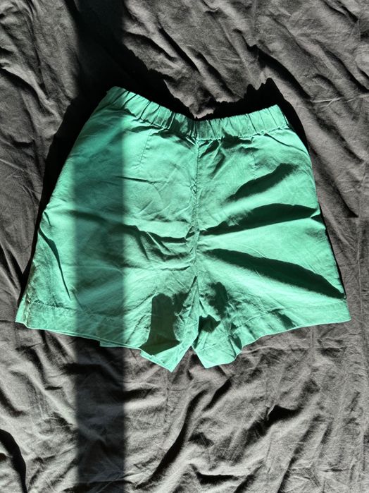 Юбка-шорты из льна