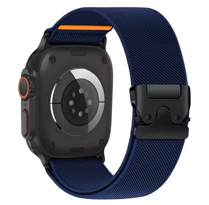 Curea Textil Buklet Compatibila Ceas Apple Watch Iphone Husa Folie