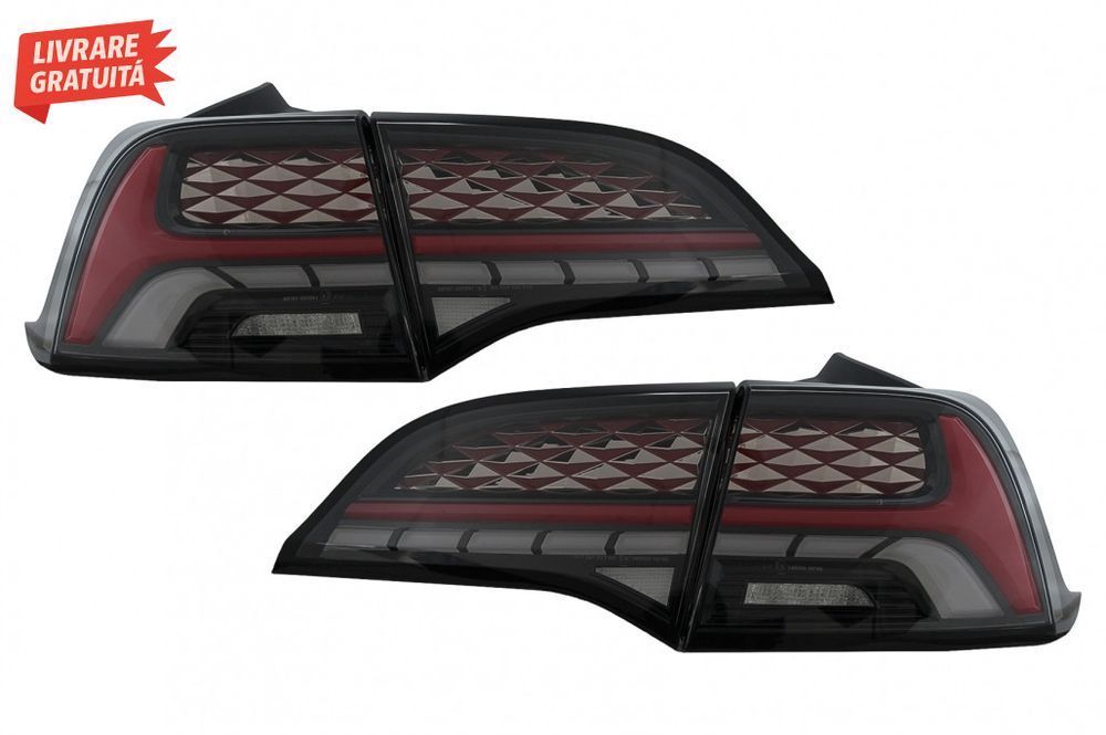 Stopuri LED Tesla Model 3 (2017-2022) Model Y (2020-2022) Semnal Dinam