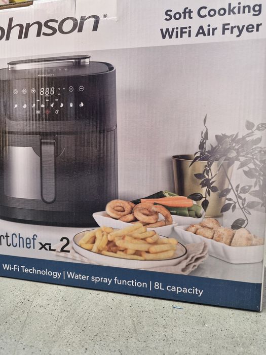 Friteuza cu aer cald si tehnologie Wi-Fi, Rohnson R2858 SmartChef XL 2