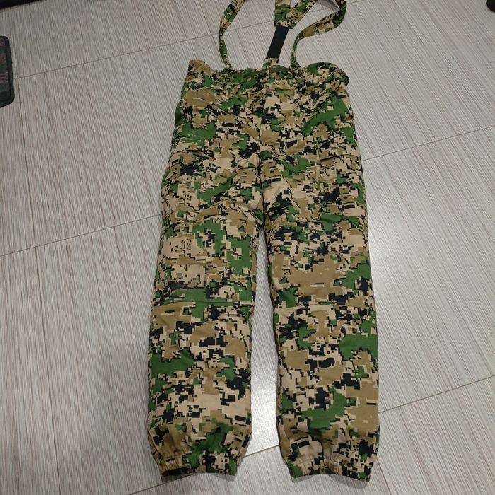 Камуфляж зимний.