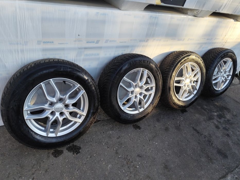 Jante 5×114,3 r16 Duster + anvelope 215 65 r16 m+s nexen !