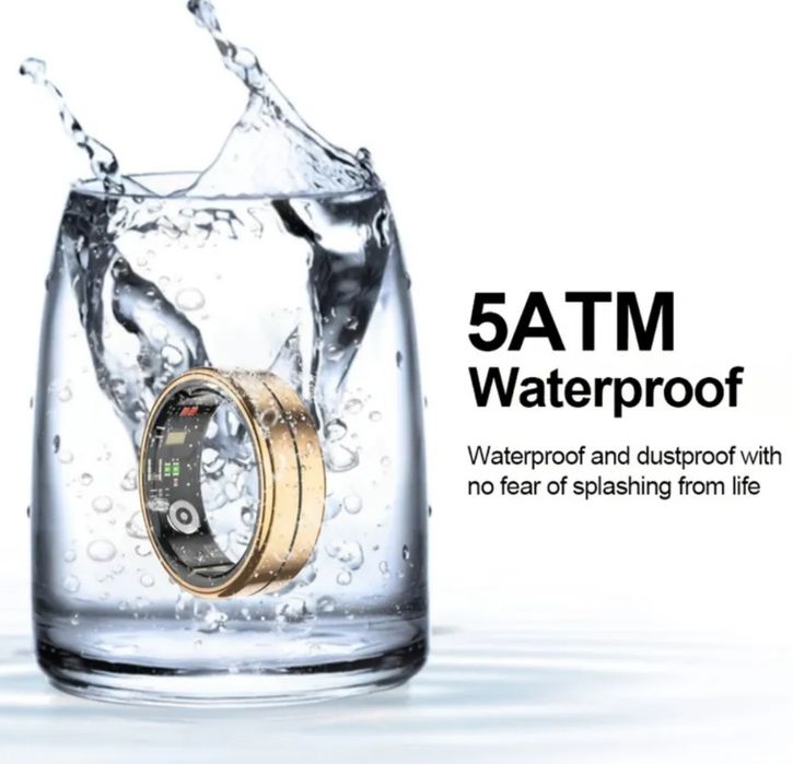 Умное кольцо, смарт кольцо, фитнес трекер для девушки