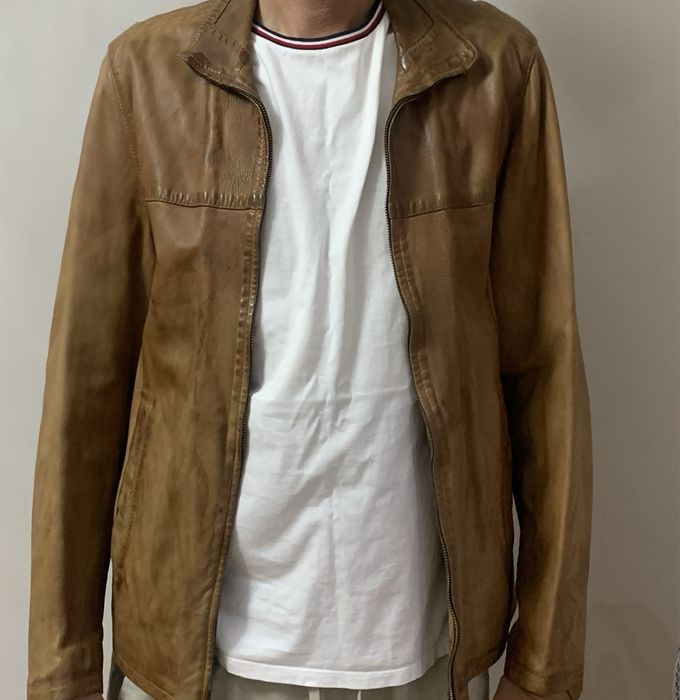 Кожаная куртка натуральная