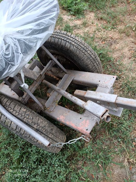 Grebla pentru motocultor cu scaun