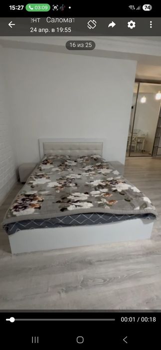 Сдаётся студия 52кв.м 2этаж Амир Тимура