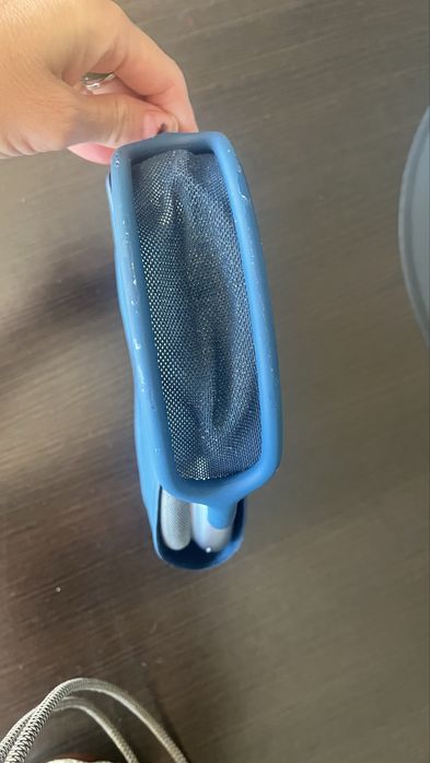 AirPods Max Sky Blue with Blue Headband
