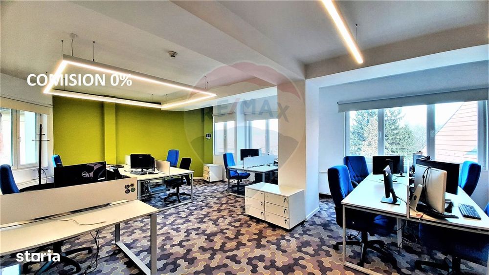 Spatiu birouri de inchiriat 46-120 mp Semicentral. Comision 0%