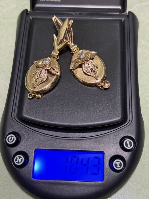 Серги 585 проба Россия