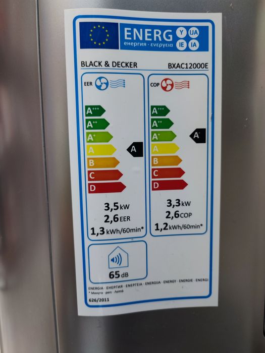Преносим климатик Black+Decker: