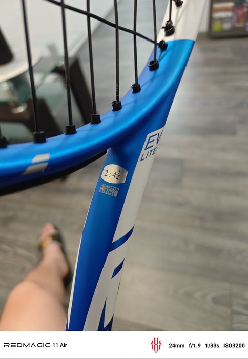 Rachetă Tenis Babolat Evo Drive Lite – Mărime Grip L2 (255g) + Racordaj Babolat RPM Blast