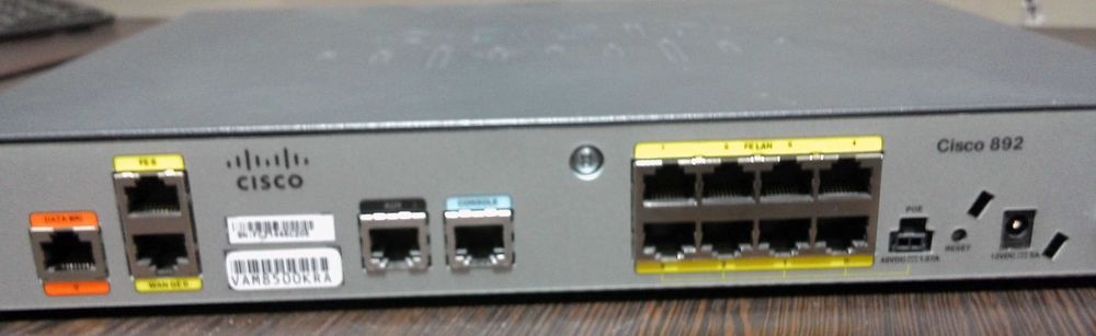 Маршрутизатор CISCO 892