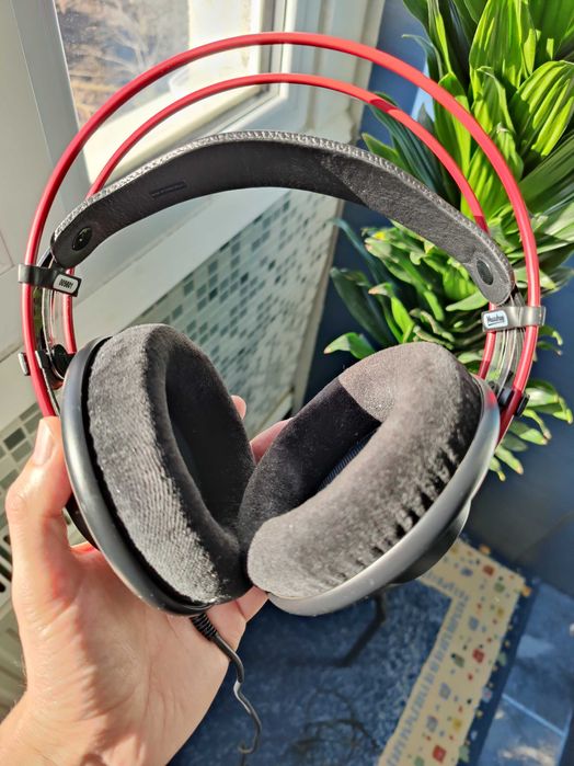 Casti Open-back Massdrop x AKG K7XX Red Edition