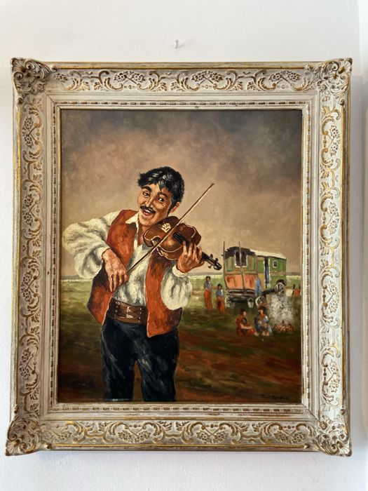 Tablou , ulei pe panza -78/68 cm