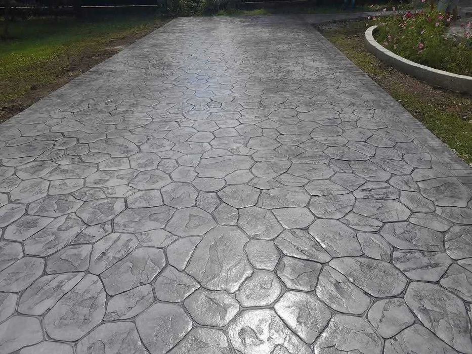 Beton amprentat si elicopterizat