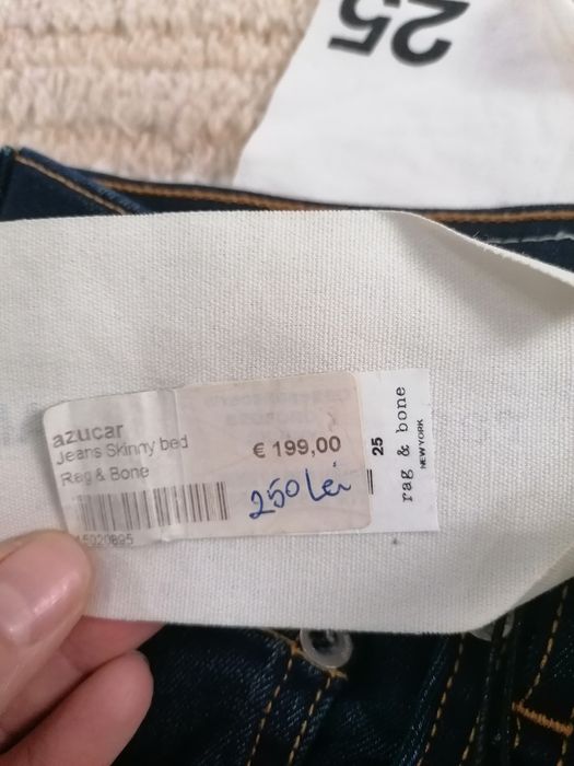 Blugi Rag&Bone, masura 25