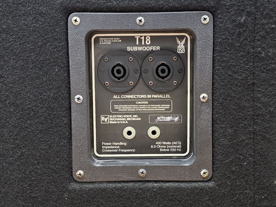 Фирменные колонки и сабвуферы ELECTRO-VOICE