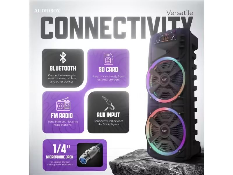 Караоке светеща тонколона XH- 1689