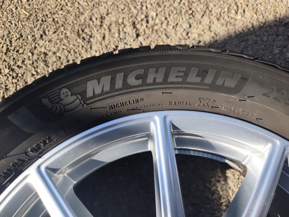 225/50/17" 4бр Michelin pilot alpin 5,dot20г,7мм