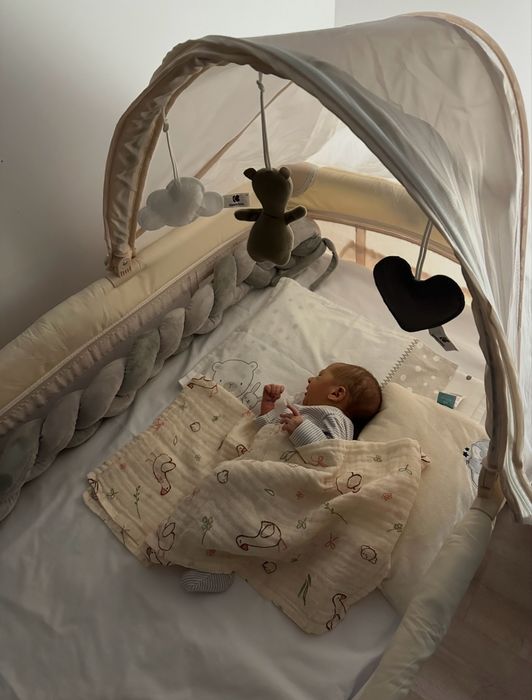 Бебешка кошара Kikka Boo Dreamy Bear в бежово