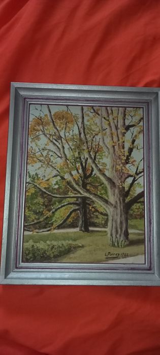 Vând tablou pictat manual