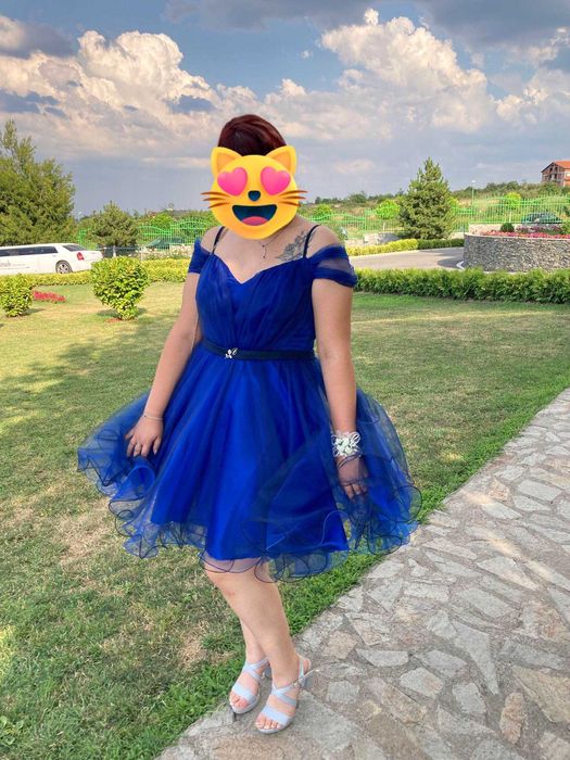 Официална къса рокля