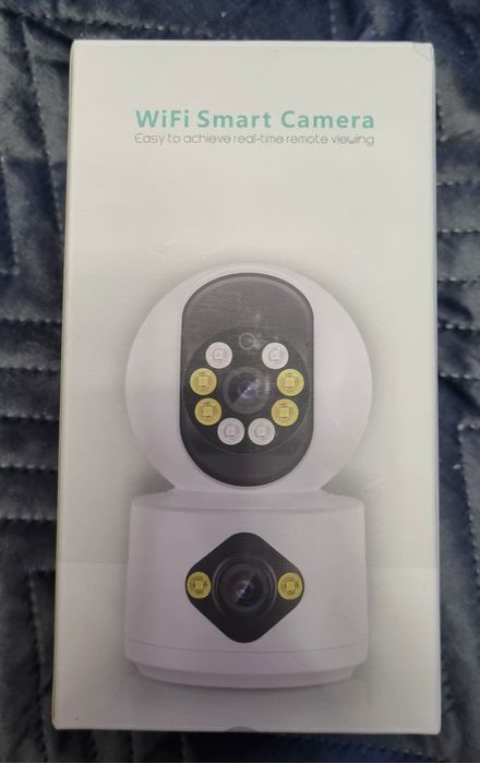 Двойна Вътрешна WiFi Камера RobiCam R11 – Ultra HD 3MP широкоъгълна