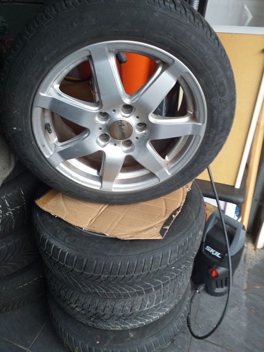 Jante aliaj Opel cu anvelope de iarna