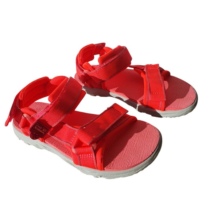 Sandale 29-30 Jack Wolfskin, Seven Seas 3 K, corai, pentru fete