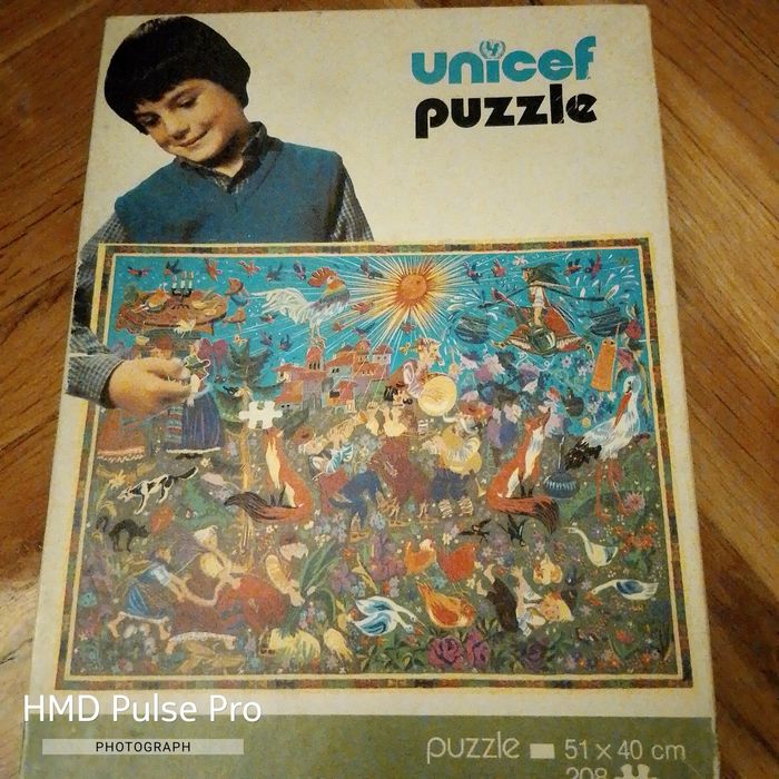 Пъзели Уницеф Unicef