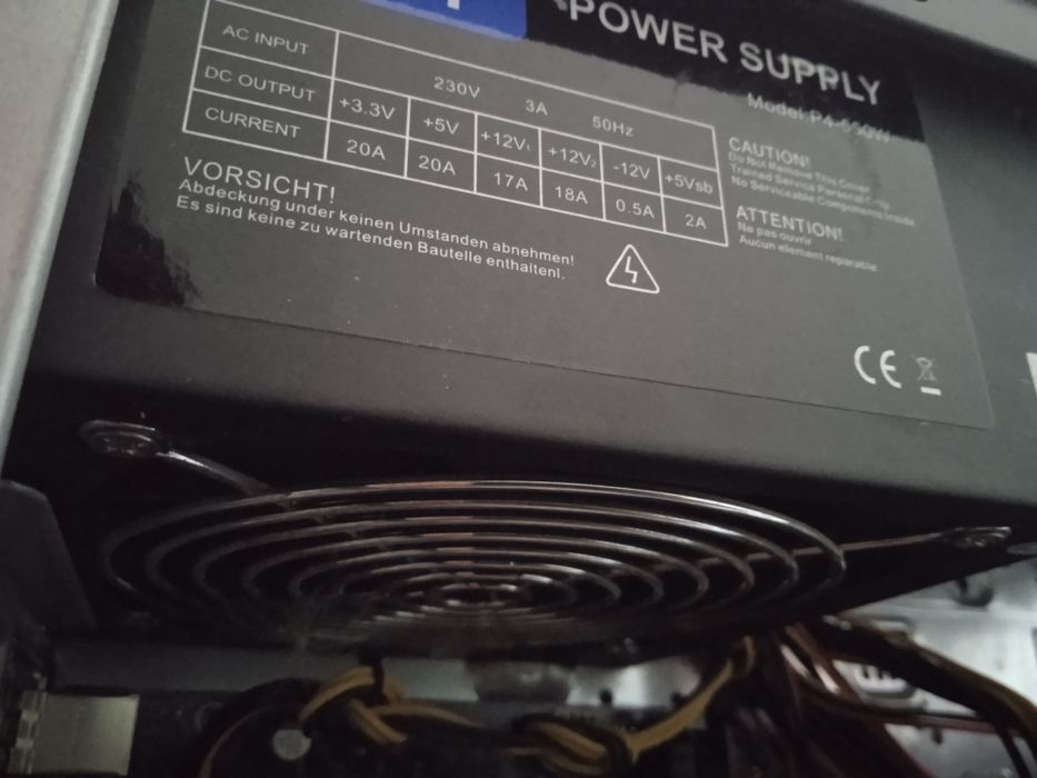 Блок питания avt p4-550w