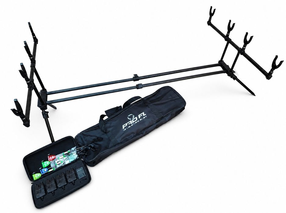 Rod pod (Duo Pod) PRO FL157 full echipat cu 4 avertizori cu STATIE si 4 swingere