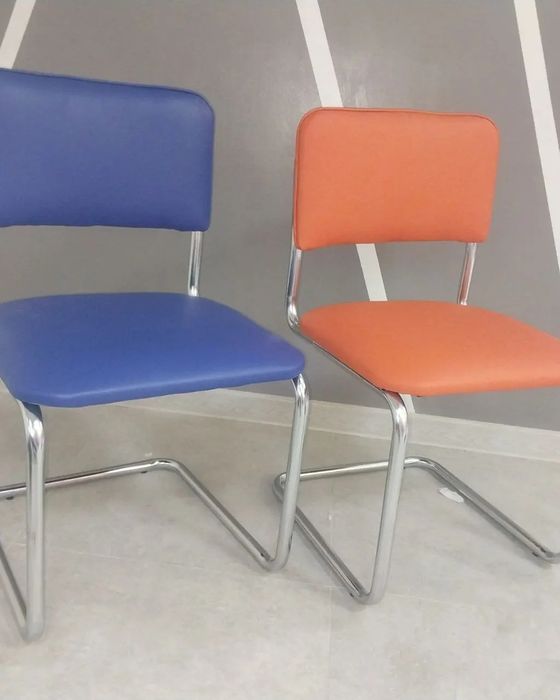 Стули сильвия Никель и Хром (парашковый) качество надёжность доставка