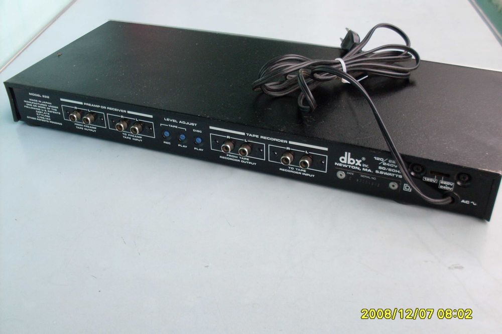 Filtru audio dbx 222