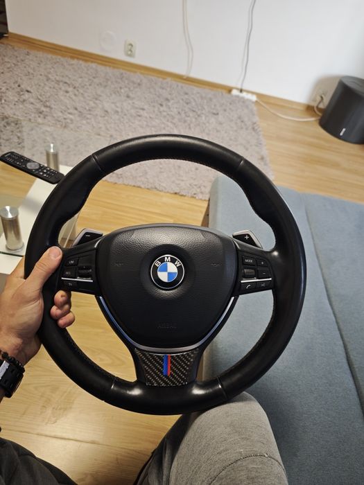 Volan BMW f10 padele complet