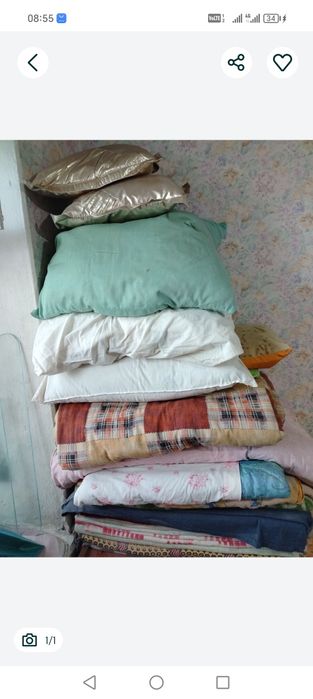 Продам подушку одеяло
