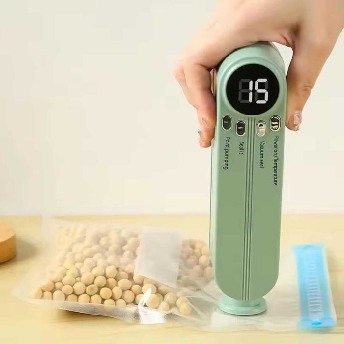 Мини вакуумна машина 3-в-1 – Безжичен уред за вакуумиране