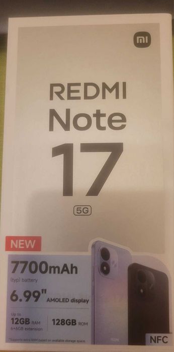 vand telefon REDMI NOTE 17