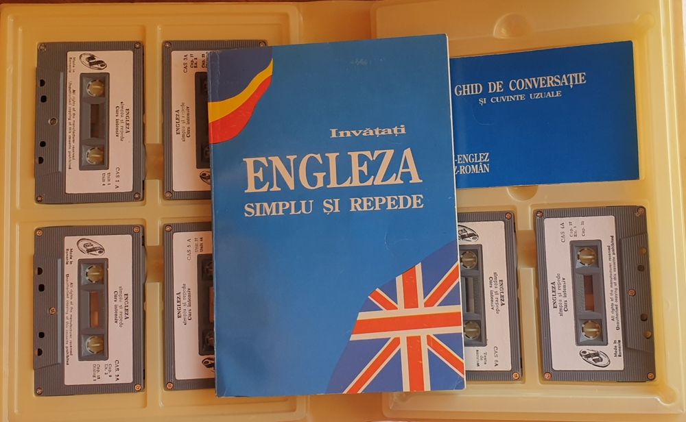 Invatati Engleza, curs cu casete din 1993
