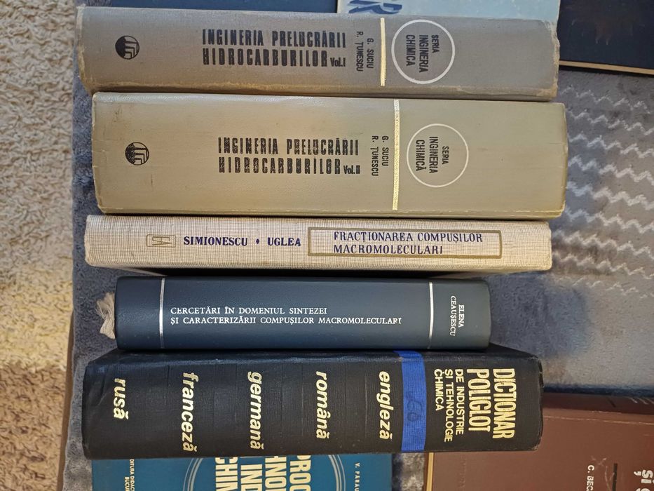 CHIMIE PETROL GAZE. carti, tratate pt studenti,  ingineri