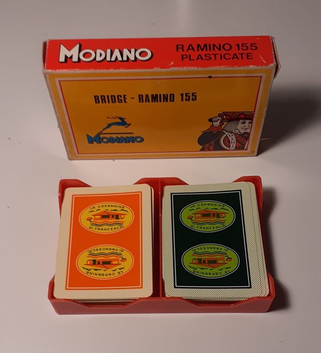 Set carti de joc Bridge vintage