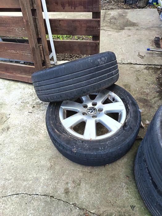Jante VW R16 cu cauciucuri